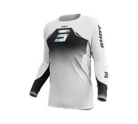Shot Race Gear Aerolite Phase 27 MX Jersey WhiteS White