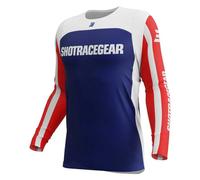 Shot Race Gear Contact Mythic Long Sleeve Jersey Blue XS Men