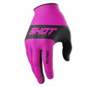 Shot Race Gear Draw Sky 27 MX Gloves PinkS Pink