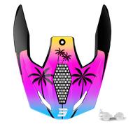 Shot Race Gear Furious Miami Visor Multicolor