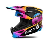Shot Furious Miami Mips Youth Motocross Helmet, red, size M