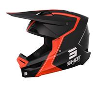 Shot Race Gear Furious Off-road Helmet Orange XL