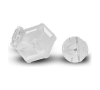 Shot Race Gear Lite Helmet Peak Screw Kit Transparent Transparent