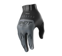 Shot Race Evo Motocross Gloves, black-grey, size 4XL for Men