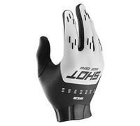 Shot Race Evo Motocross Gloves, white, size 10