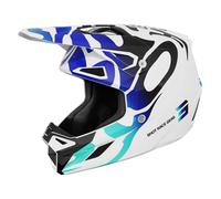Shot Race Gear Speed Ghost Off-road Helmet White L