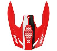 Shot Race Iron Visor Red