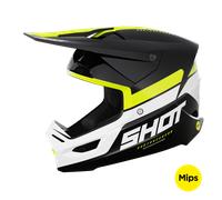 Shot Race Iron Off-road Helmet Black XS unisex
