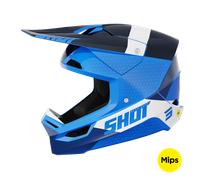 Shot Race Ridge Off-road Helmet Blue XL unisex