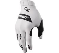 Shot Race Motocross Gloves, black-white, size 4XL for Men