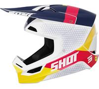 SHOT RACE RIDGE MX helmet glossy red-blue L
