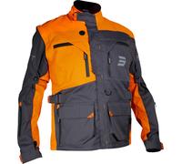 Shot Racetech Motocross Jacket, grey-orange, size S for Men