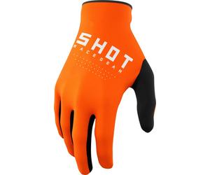 SHOT RAW KID gloves orange 12-13 years