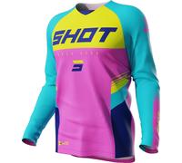 SHOT RAW TRACER KID Jersey pink 10-11 years