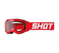 Shot Rocket 2.0 Solid Junior Off-road Goggles Red