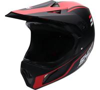 SHOT ROUGE UNITED downhill helmet matt black-red M