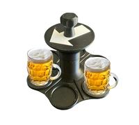 Shot Roulette - Fun Roulette Wheel,Home Supplies for Camping Couples Singles Halloween Bachelor Tailgating Amor Dating Lovers