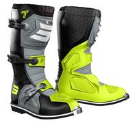 Shot Race 2 Motocross Boots, grey-yellow, size 39 for Men