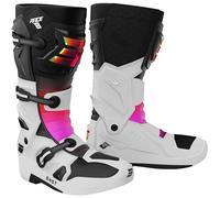 Shot Race 8 Motocross Boots, white-pink, size 46