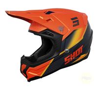 Shot Core Honor Motocross Helmet Orange L unisex