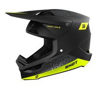Shot Furious Draw MX Helmet Neon Yellow MattM Neon Yellow Matt