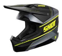 SHOT SHOT - Helmet Furious Dust Neon Yellow Matt 2026 S
