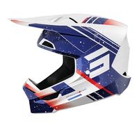 SHOT SHOT - Helmet Furious Mirage Blue / Red 2025 2XL