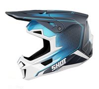 Shot Lite Challenger Motocross Helmet, blue, size L for Men