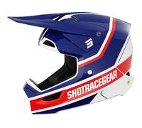 SHOT SHOT - Helmet Race Mythic Blue / Red XL