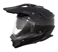 Shot Trek Max Vision Rally Enduro Helmet, black-brown, size M for Men