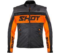 SHOT SHOT - Jacket Softshell Lite Black / Orange M