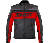 SHOT SHOT - Jacket Softshell Lite Black / Red XL