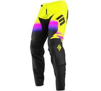 Shot Devo X-Trem Motocross Pants, black-yellow, size 36 for Men