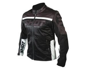 SHOT SOFTSHELL LITE 2.0 jacket black and white XL