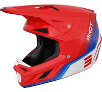 Shot Speed MX Helmet Red PearlyS Red Pearly