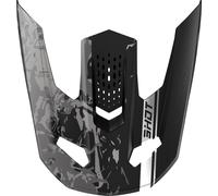 SHOT SPEED BATTLE Helmschild matt schwarz