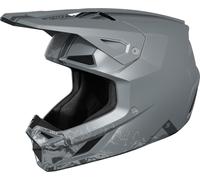 SHOT SPEED BATTLE MX-Helm matt grau M