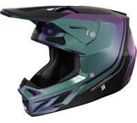 Shot Speed Fury Motocross Helmet, purple, size M for Men