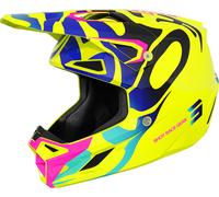 Shot Speed Ghost Youth Motocross Helmet, yellow, size S