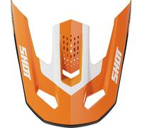 SHOT SPEED HYBRID Helmschild glanz orange