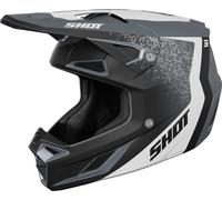 Shot MX Helmet Speed Hybrid – Grey Matt – XL