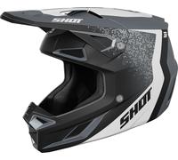 SHOT SPEED HYBRID MX-Helm matt grau S