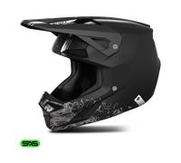 Shot Speed Motocross Helmet Battle - Matt Black - Mips - Size S - Men's