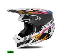 Shot Speed Wave Off-road Helmet Grey XS
