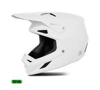 Shot Speed Motocross Helmet, white, size L (59/60)
