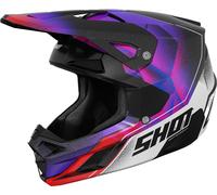 Shot Speed Olymp Motocross Helmet, purple, size L for Men