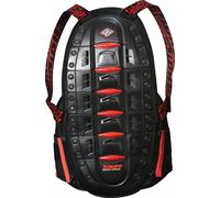 SHOT STORMER back protector 7 scales black-red L