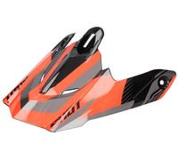 SHOT STRIKER SIDE helmet shield including screws, neon orange