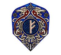 Shot Viking Dart Flights - 100 Micron - Std - No6 - Rannsaka