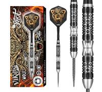 Shot! - Viking Wolf 90% Tungsten Darts | Steeltip | Precision 23g Weight | Enhanced Grip | Ideal for Competitive Play | Durable Construction